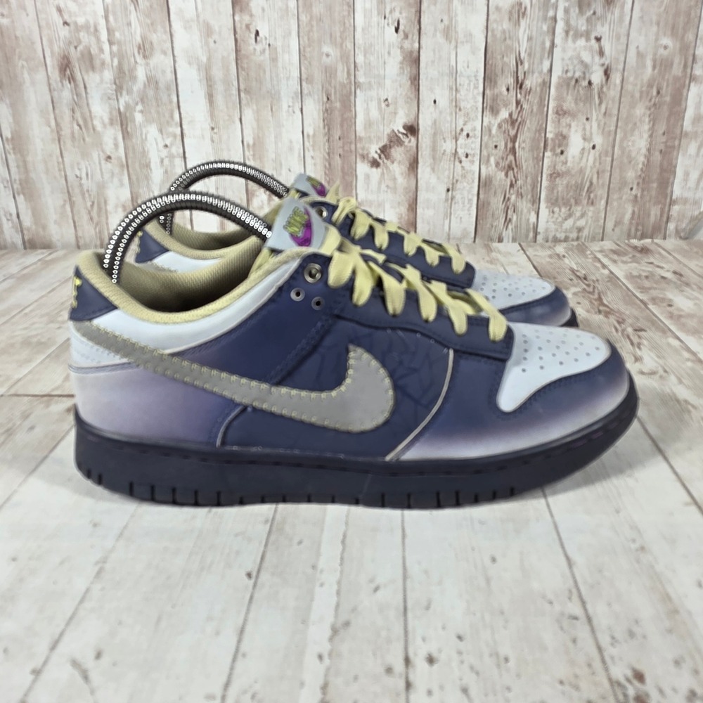 Nike Dunk Low GS Blue Ombre Purple Yellow FQ8354-491 Sneakers Size 6Y Womens 7.5